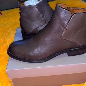 Franco Sarto Dark Brown Booties